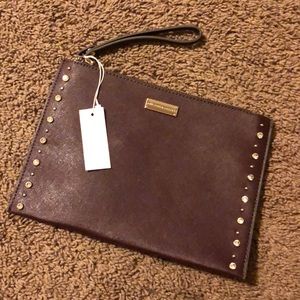 *NWT* Burgundy Colored Clutch